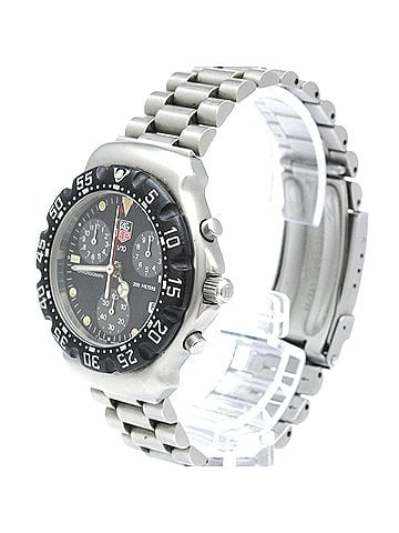 TAG Heuer TAG HEUER 2000 Formula 1 Chronograph Steel Quartz Mens Watch CA1211 (view 2)