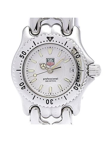 TAG Heuer TAG HEUER Sel Professional Steel Quartz Ladies Watch WG1412 Polished (view 1)