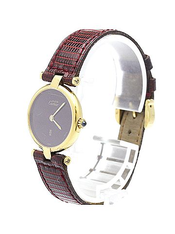 Cartier CARTIER Must Vendome Vermeil Gold Plated Quartz Ladies Watch 590004 (view 2)