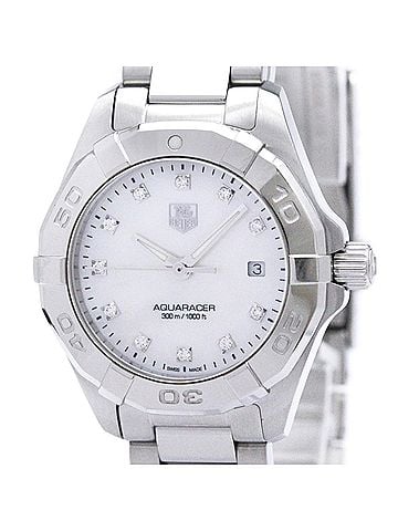 TAG Heuer TAG HEUER Aquaracer Steel Quartz Ladies Watch WAY1413 Polished (view 1)