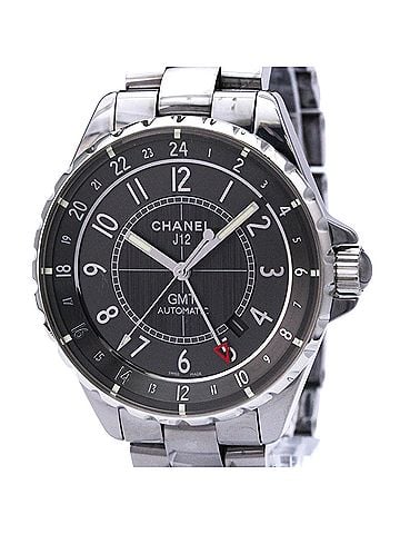 Chanel CHANEL J12 Chromatic GMT Titanium Ceramic Mens Watch H3099 (view 1)