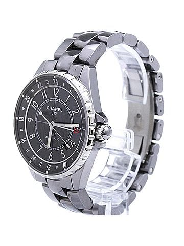 Chanel CHANEL J12 Chromatic GMT Titanium Ceramic Mens Watch H3099 (view 2)