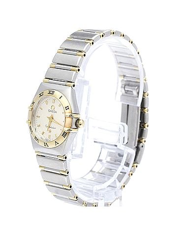 Omega OMEGA Constellation 18K Gold Steel Ladies Watch 1372.30 Polished (view 2)