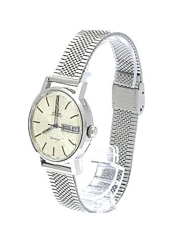 Omega OMEGA Geneve Day Date Cal 1022 Steel Automatic Mens Watch 166.0117 (view 2)
