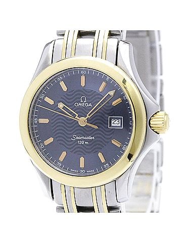 Omega OMEGA Seamaster 120M 18K Gold Steel Ladies Watch 2371.81 Polished (view 1)