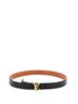 Louis Vuitton 100% Leather Black LV Initiales Reversible Belt Leather Thin One size - photo 2