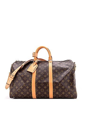 Louis Vuitton Keepall Bandouliere Bag Monogram Canvas 45 (view 1)