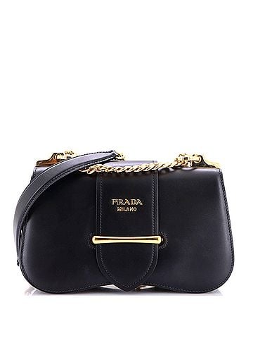 Prada Sidonie Chain Shoulder Bag City Calf Medium (view 1)