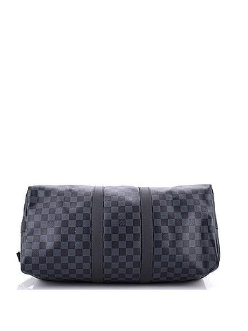 Louis Vuitton Keepall Bandouliere Bag Damier Cobalt 45 (view 2)