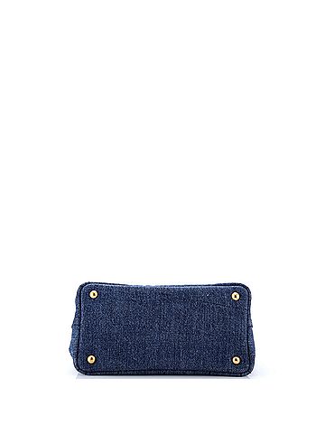 Prada Canapa Convertible Tote Denim Mini (view 2)