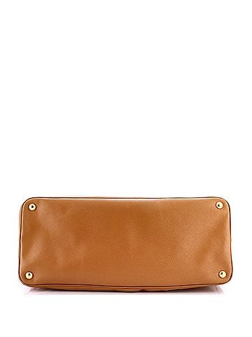 Prada Double Zip Lux Tote Saffiano Leather XL (view 2)