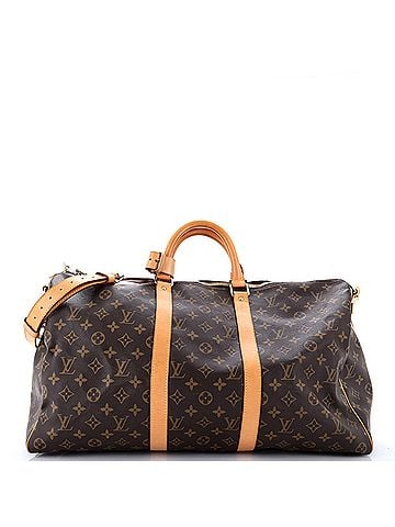 Louis Vuitton Keepall Bandouliere Bag Monogram Canvas 50 (view 1)