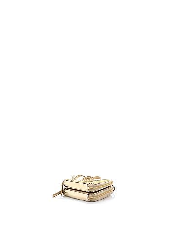 Prada Triangle Double Pouch Crossbody Crystal Embellished Satin Mini (view 2)