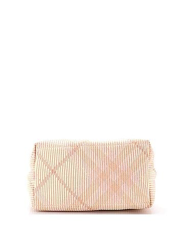 Burberry Peg Handle Bag Knit Check Fabric Medium (view 2)