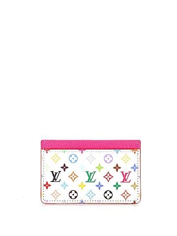 Louis Vuitton x Takashi Murakami Card Holder Monogram Multicolor with Leather (view 1)