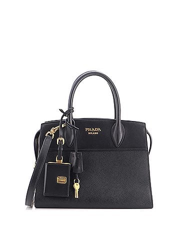 Prada Esplanade Tote Saffiano with City Calf Small (view 1)