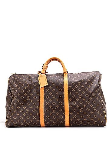Louis Vuitton Keepall Bandouliere Bag Monogram Canvas 60 (view 1)