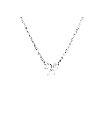 Tiffany & Co. Aria Pendant Necklace Platinum and Diamonds (view 1)