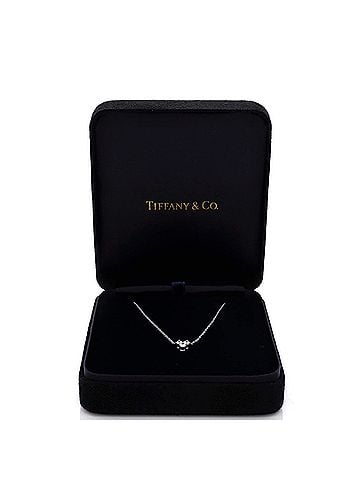 Tiffany & Co. Aria Pendant Necklace Platinum and Diamonds (view 2)