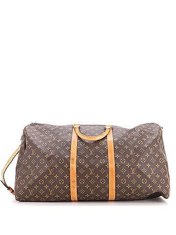 Louis Vuitton Keepall Bandouliere Bag Monogram Canvas 60 (view 1)