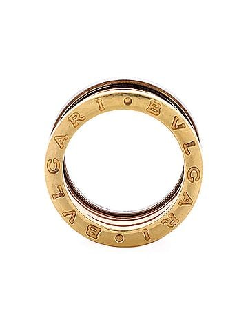 Bvlgari B.Zero1 Four Band Ring 18K Tricolor Gold (view 2)