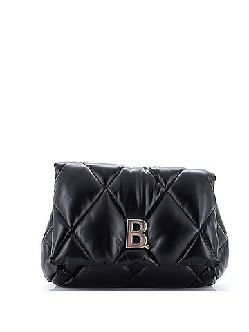 Balenciaga Touch Clutch Quilted Puffy Leather Medium (view 1)