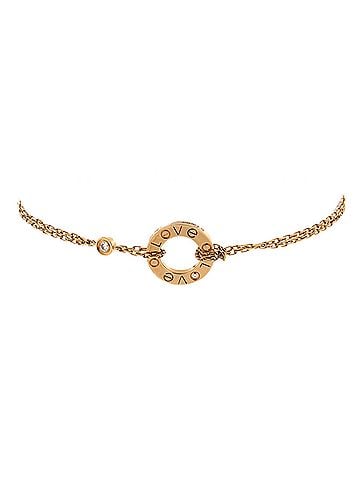 Cartier 2 Diamonds Love Bracelet 18K Yellow Gold with Diamonds (view 1)