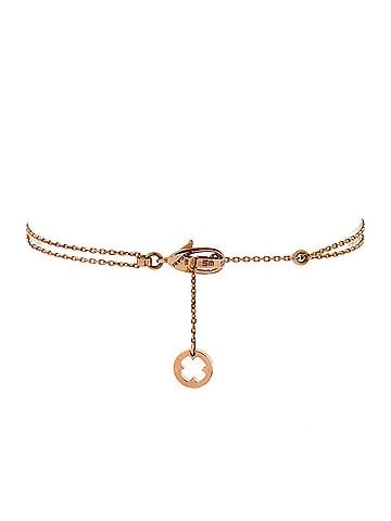 Bvlgari Fiorever Chain Bracelet 18K Rose Gold with Diamond (view 2)