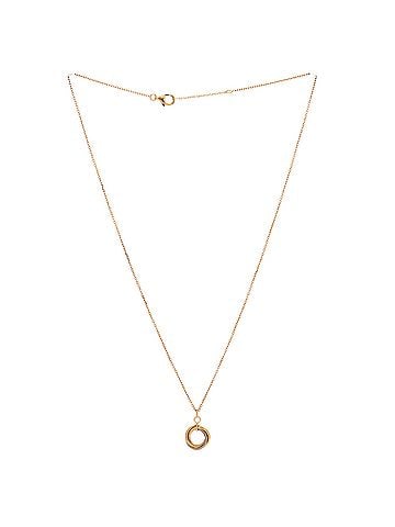 Cartier Trinity Pendant Necklace 18K Tricolor Gold with Diamond (view 2)