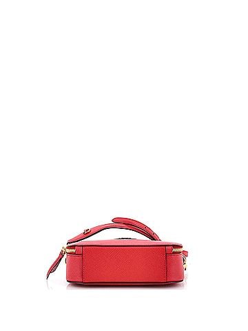 Prada Odette Top Handle Bag Saffiano Leather Small (view 2)