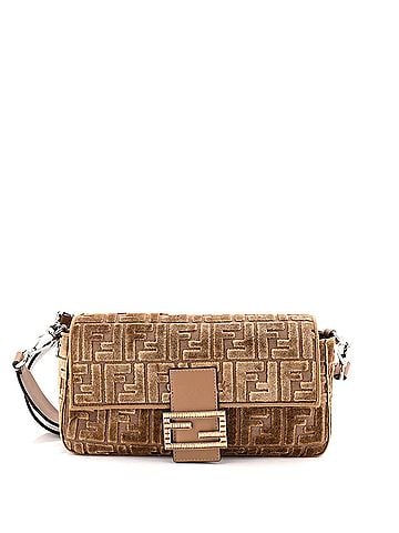 Fendi Baguette NM Bag Zucca Velvet Jacquard Medium (view 1)