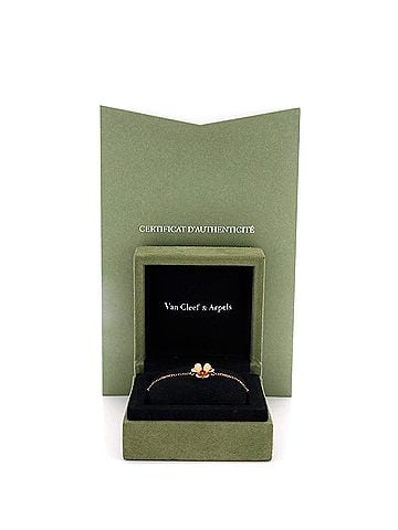 Van Cleef & Arpels Frivole Bracelet 18K Rose Gold with Ruby Mini (view 2)