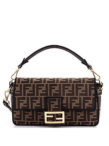 Fendi Baguette NM Bag Zucca Canvas Medium (view 1)