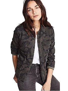 James Perse Cotton Camo Utility Jacket Jacket (view 2)