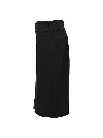 Diane von Furstenberg Diane Von Furstenberg Pencil Skirt in Black Viscose (view 2)