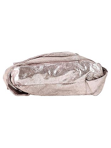 Fendi Fendi Wrap Around Shoulder Bag in Metallic Pink Leather (view 2)