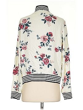 Grace & Lace Floral Bomber jacket Grace &amp; Lace Track Jacket (view 2)