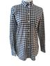 J.Crew Checkered-gingham Blue White Long Sleeve Button-Down Shirt Size XXS - photo 1