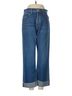 RE/DONE Chevron-herringbone Blue Re/Done Jeans Size 28 waist - photo 1