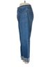 RE/DONE Chevron-herringbone Blue Re/Done Jeans Size 28 waist - photo 4