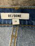 RE/DONE Chevron-herringbone Blue Re/Done Jeans Size 28 waist - photo 5