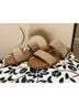 Steve Madden Brown Sandals Size 8 1/2 - photo 3