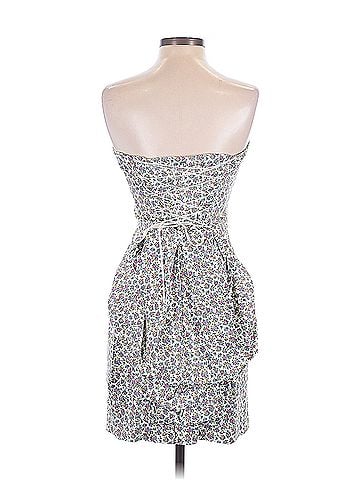 Betsey Johnson Liberty Cotton Floral Bustle Betsey Johnson Cocktail Dress (view 2)