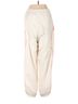 Adidas 100% Polyester Ivory Adidas Track Pants Size S - photo 2