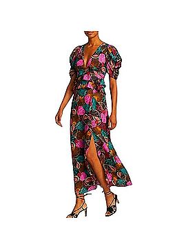 FARM Rio Shell Mix Midi Dress Casual Dress (view 1)