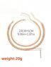 Shein Gold Belt Size 3 - photo 5
