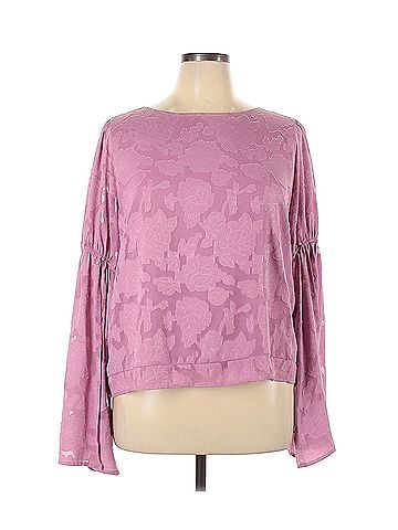Leith Leith Long Sleeve Blouse (view 1)