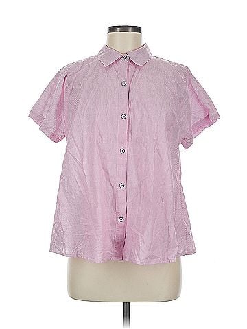 CAbi C Abi Short Sleeve Button Down Shirt (view 1)