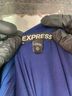 Express 100% Polyester Solid Blue Express Cocktail Dress Size XS - photo 4