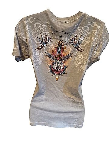 Affliction Short Sleeve Blouse (view 2)